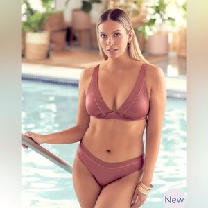 NEW, Hamptons Santemare Terra Cotta Bikini
Swimsuit, Small 🌴